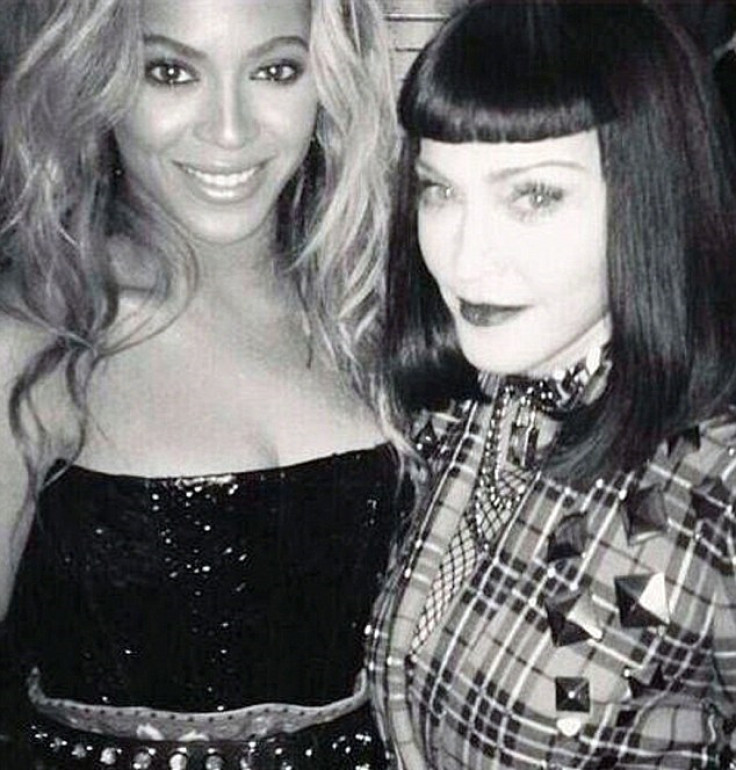 Madonna and Beyonce