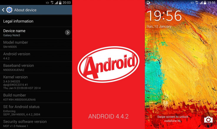 Android 4.4.2 KitKat Released for Galaxy Note 3 SM-N900 and SM-N9005 in More Countries