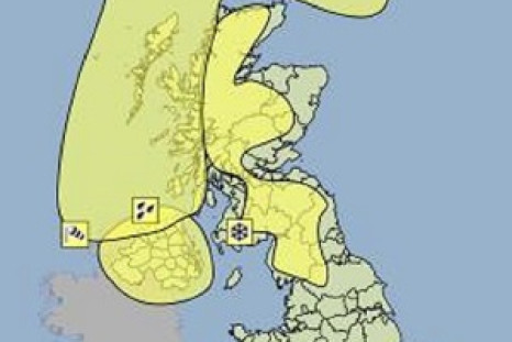 Severe weather warnings across the UK