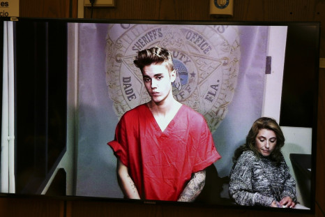 Pop singer Justin Bieber appears via video conference in his first court appearance since being arrested on a drunken driving charge