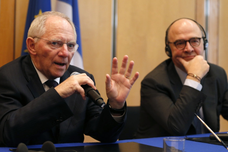 Pierre Moscovici and Wolfgang Schaeuble