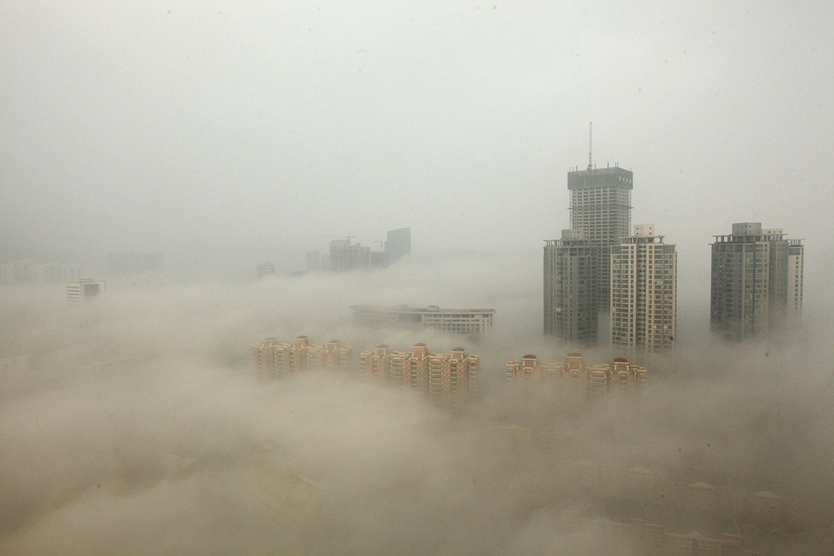 Lianyungang smog