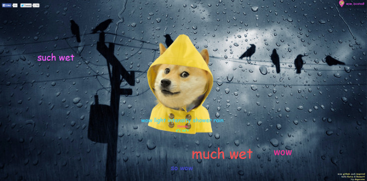 Doge Weather - everyone's favourite internet meme tells you the weather
