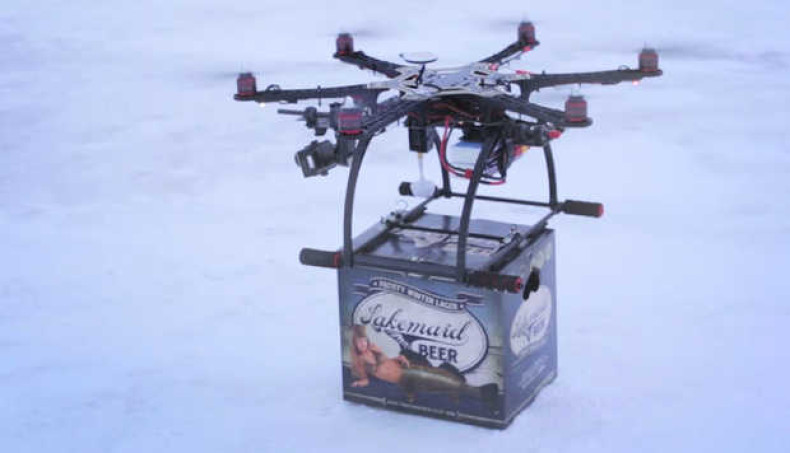 Lakemaid Beer Drone