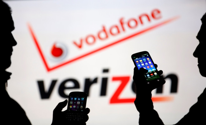 Vodafone Verizon Logos Vodafone Verizon Logos