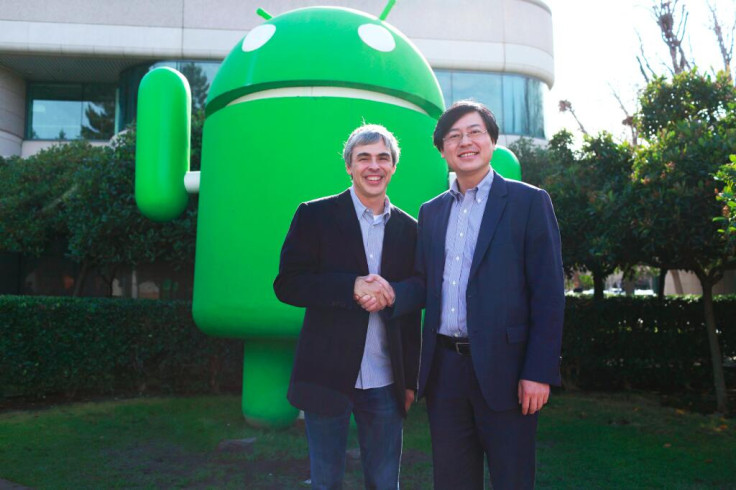 Google Sells Motorola to Lenovo Larry Page Yang Yuanqing