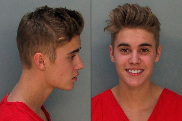 bieber mugshot