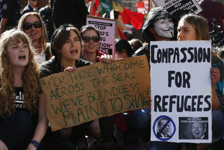 Australia Asylum Seeker Protest