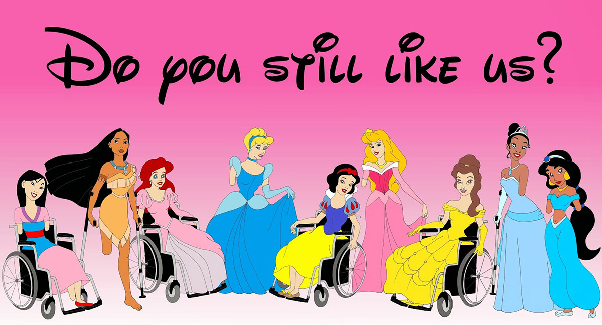 Disabled Disney Princesses