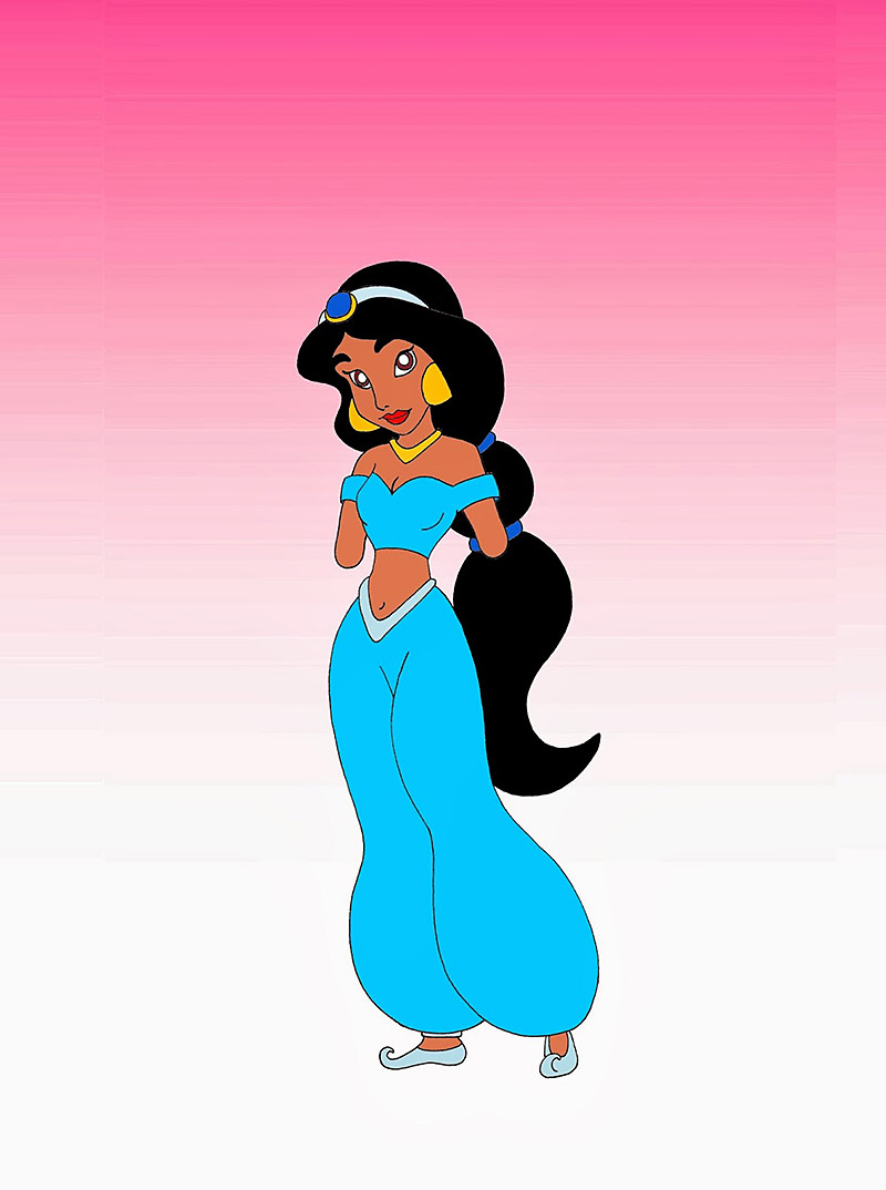 Disabled Disney Princesses Jasmine