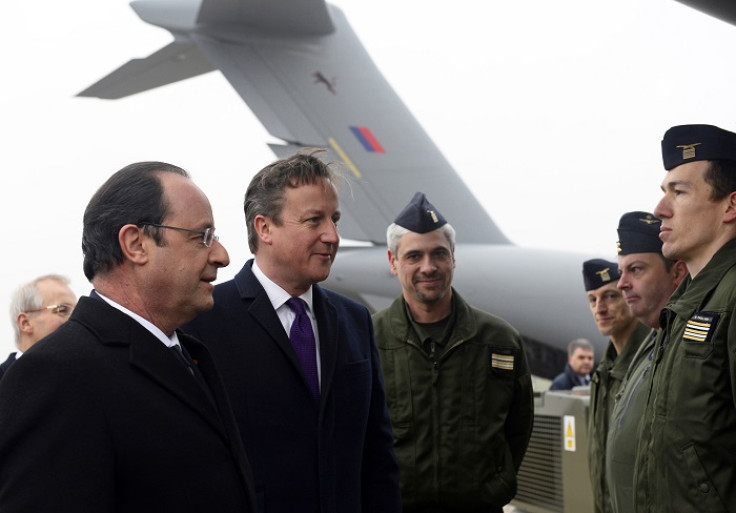 Defence deals launched by David Cameron and François Hollande include a £500m joint purchase of anti-ship missiles.