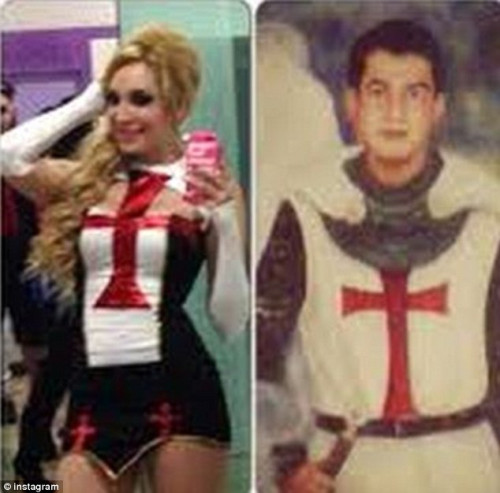The red cross on a white background was worn by the Knights Templar crusaders, whose name and insignia have been adopted by the Mexican cartel. The red cross on a white background was worn by the Knights Templar crusaders, whose name and insignia have been adopted by the Mexican cartel.