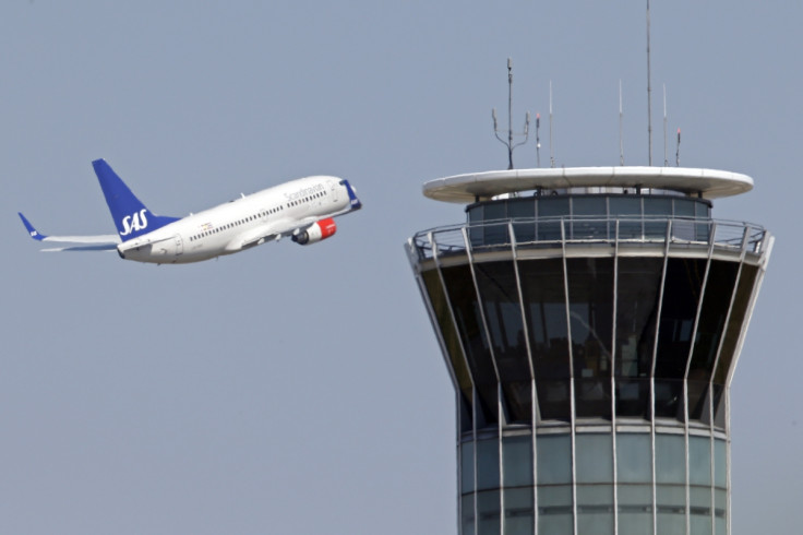 Scandinavian SAS airline passenger plane