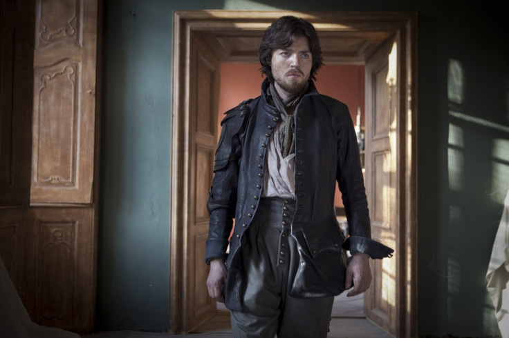 Athos (Tom Burke) has a lot to be grim about