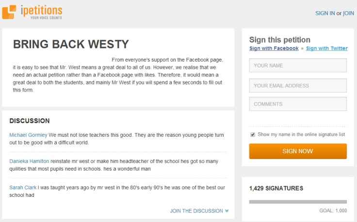Westy petition