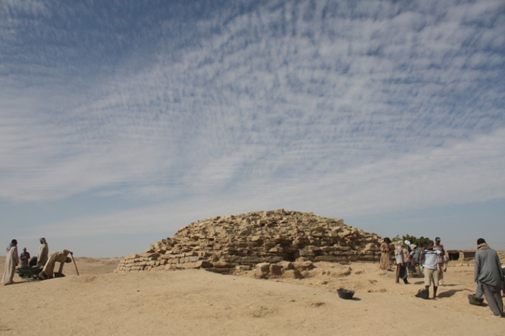 Archaeologists have discovered a 4,600-year-old step pyramid in Edfu, Egypt