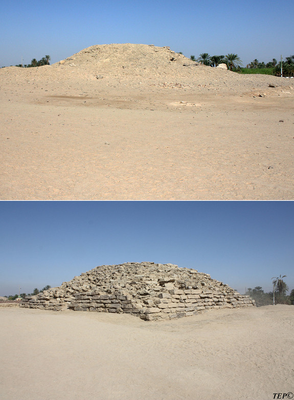 Archaeologists have discovered a 4,600-year-old step pyramid in Edfu, Egypt