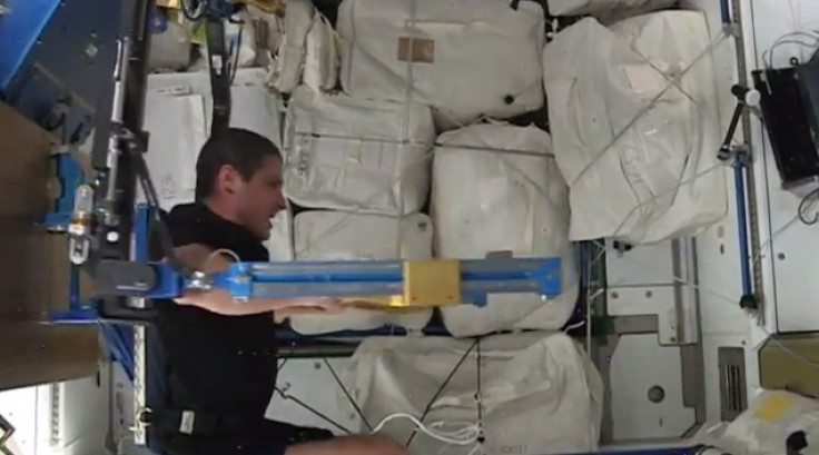 Work out in space with NASA astronaut Mike Hopkins on Google  Hangout