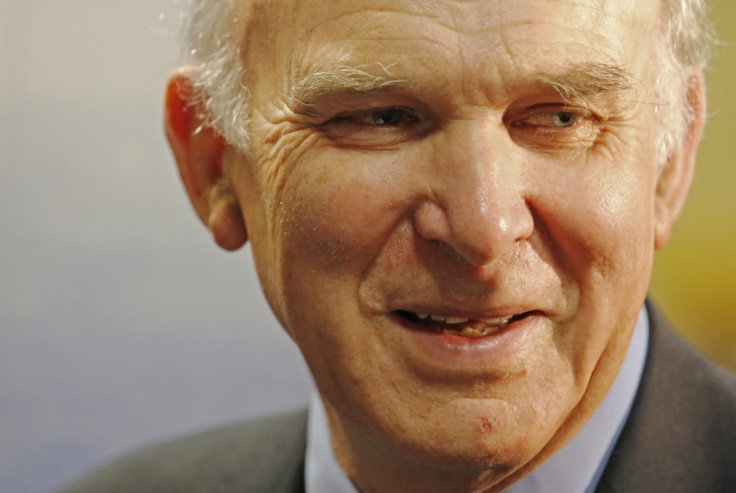 Britain's Business Secretary Vince Cable