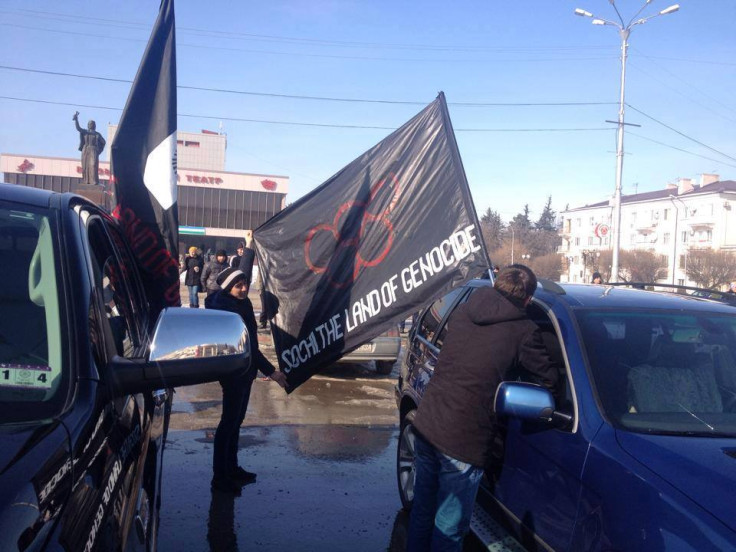 Circassians protest sochi