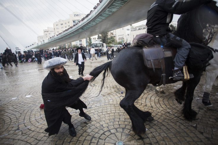 ultra-Orthodox protest