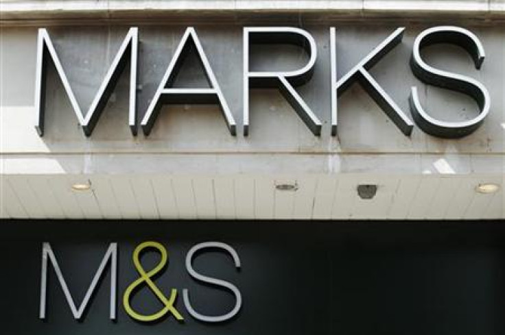 A Marks and Spencer sign