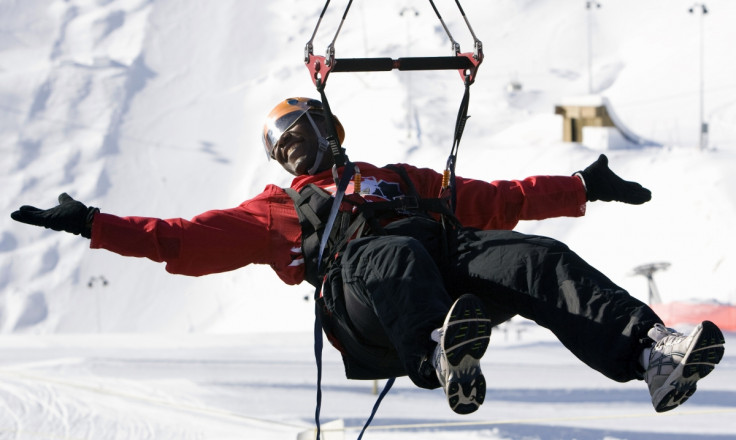 Devon Harris of the Jamaican Bobsleigh Team