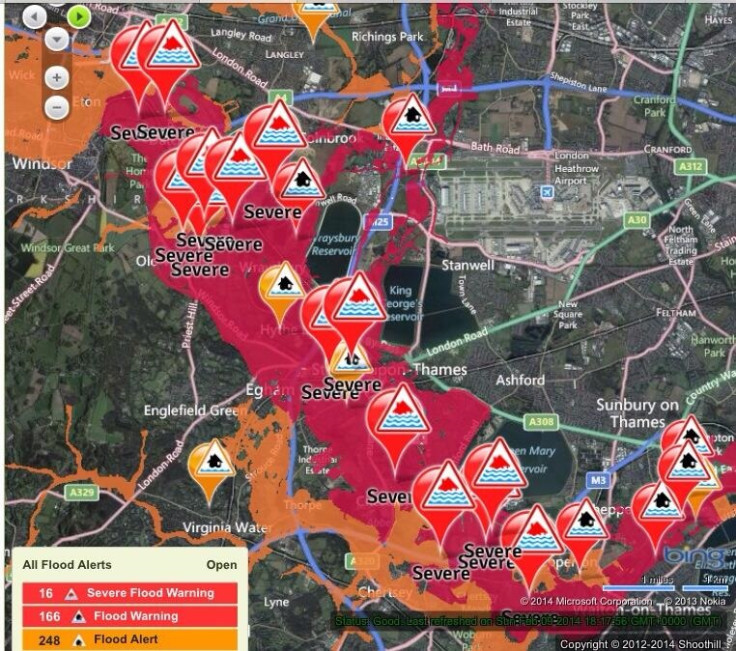 River Thames warnings