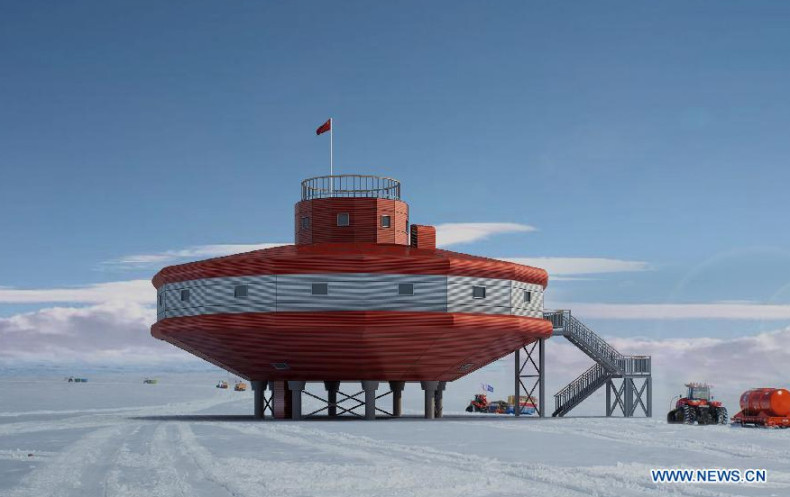 China launches a new research station Taishan in the Antarctica to study earth and space science