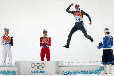ski jump jump