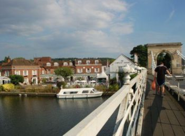 Marlow in Buckinghamshire: One of the wealthiesat towns in the UK