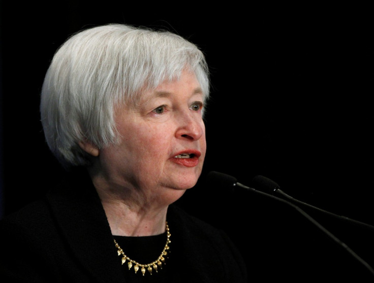 US Federal Reserve Chief Janet Yellen