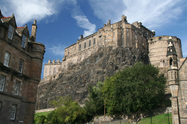 Edinburgh Castle: A gold wedding ring inscribed "Christophe Nelly 14-06-1986"  has been found near by.