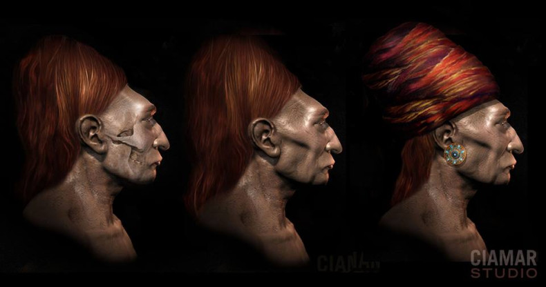 An artist's impresson of what the ancient Paracan people looked like