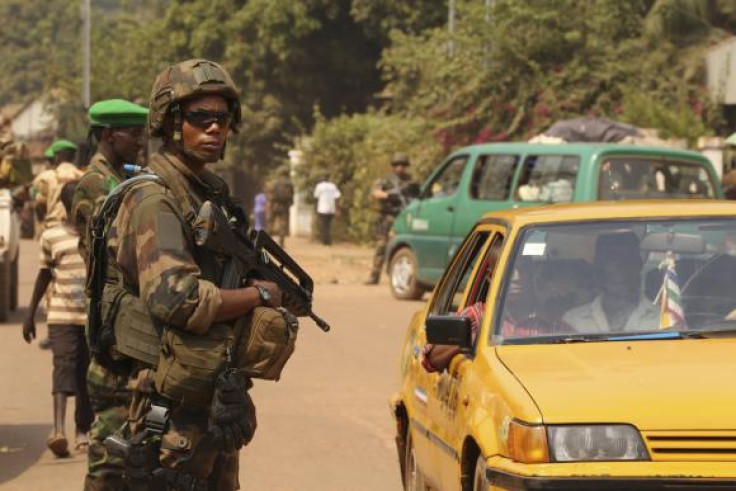 French Soldier in CAR