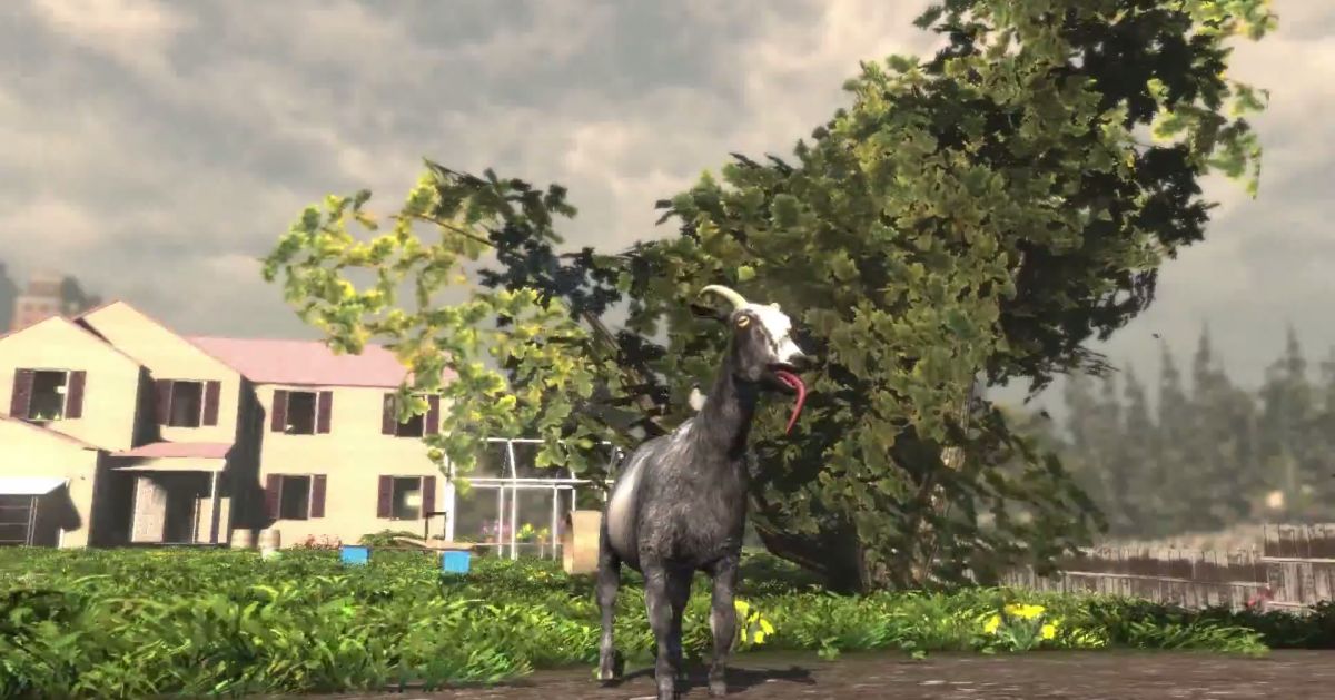 Как играть в goat simulator вдвоем на одном компьютере