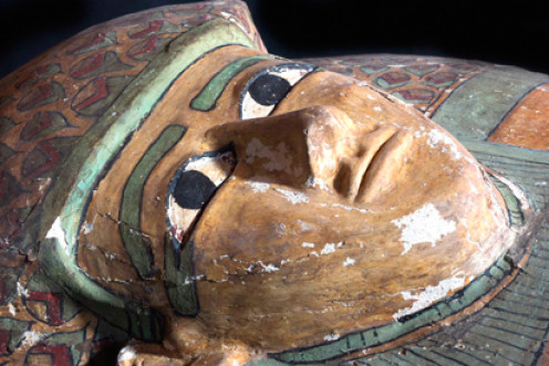3,600-Year-Old Mummy Preserved in Wooden Tomb Unearthed in Ancient Egypt