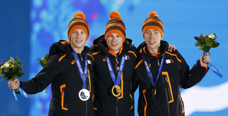 Netherlands speed skaters