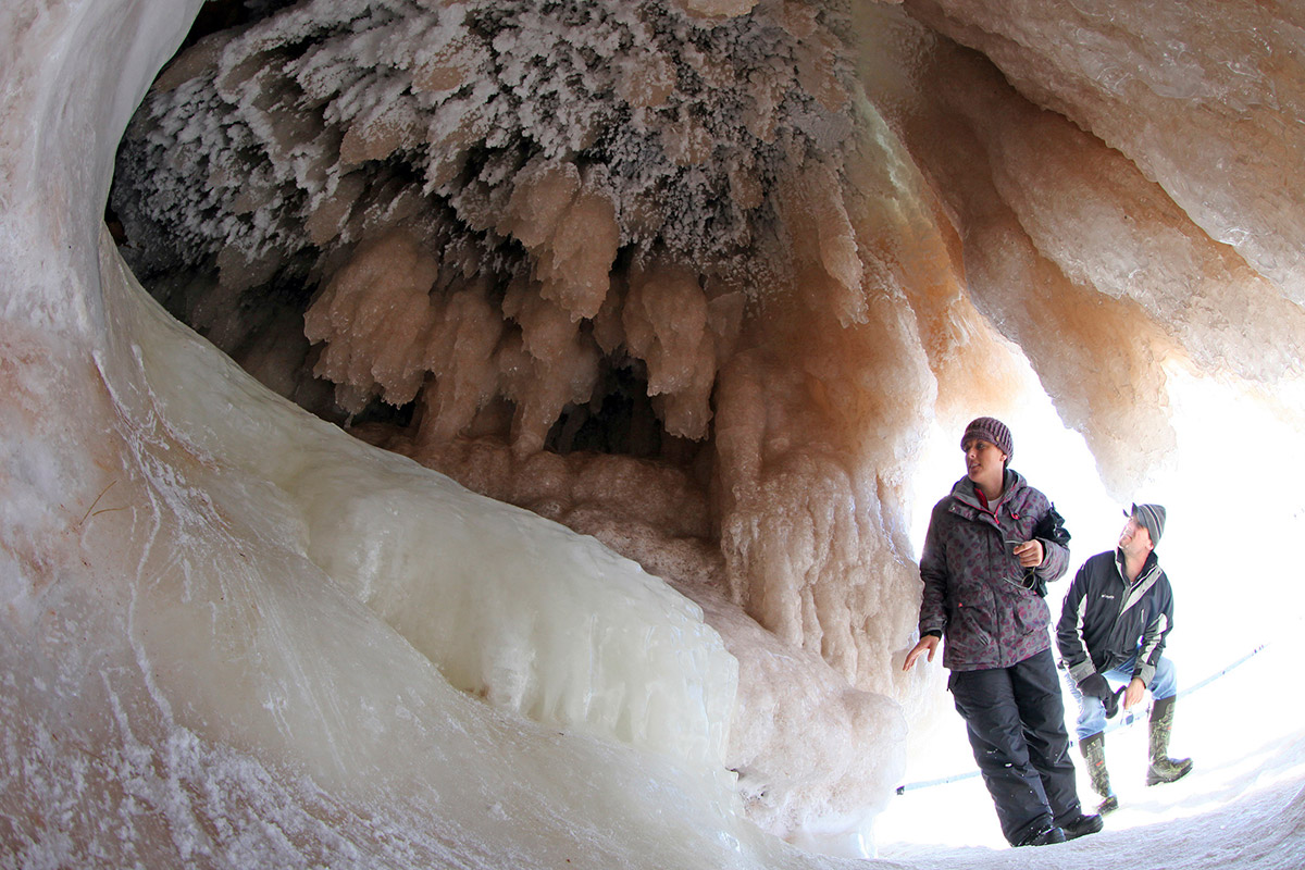 ice cave couple