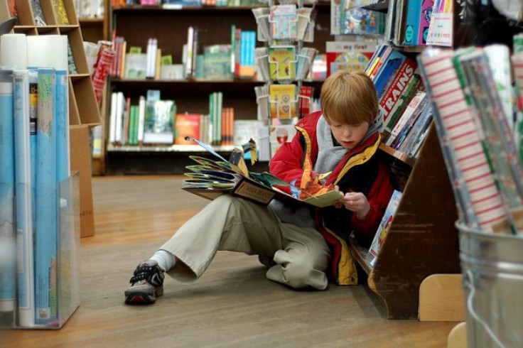 child reading