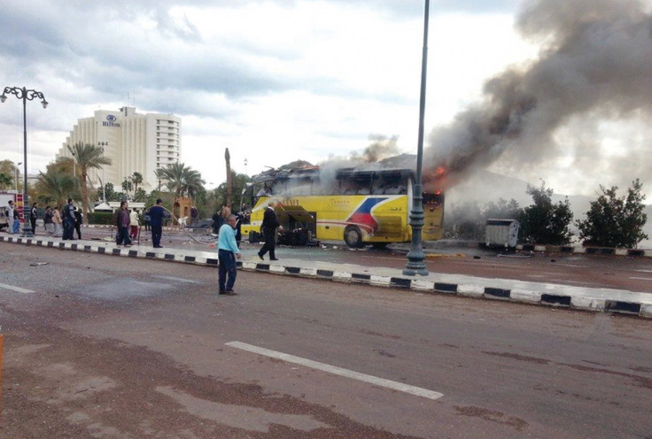 Egypt Sinai Bus Bomb Tourists Tourism