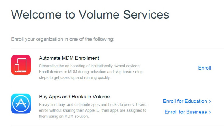 Volume Services