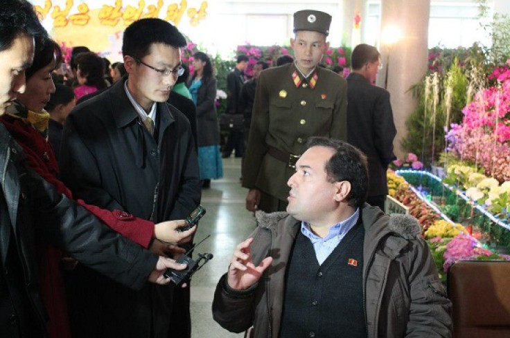 The author meets some of North Korea's top brass