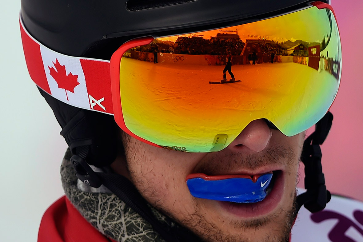 snowboard visor