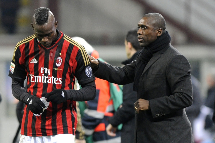 Mario Balotelli and Clarence Seedorf