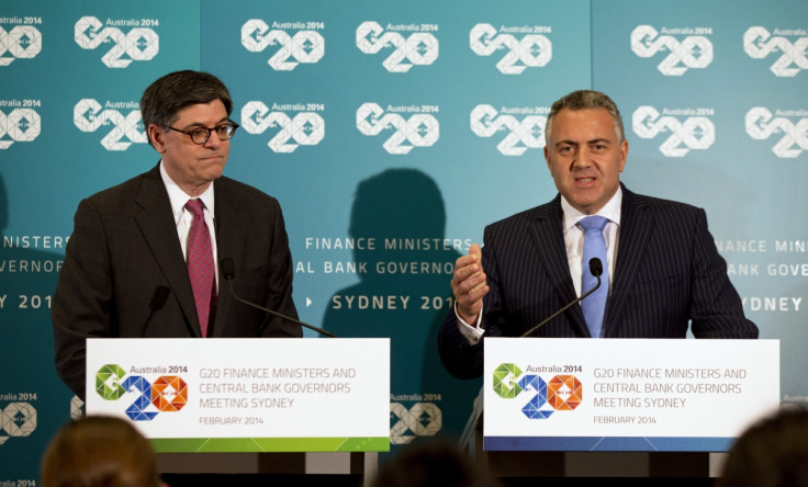 Australian Treasurer Joe Hockey