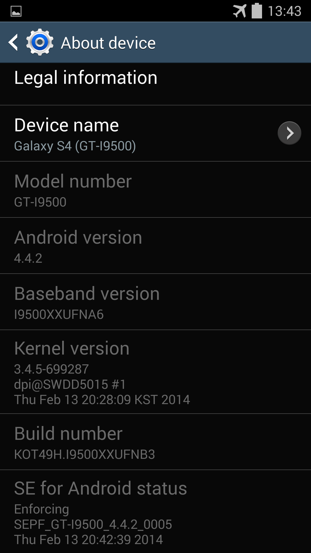 Samsung Rolls Out Android 4.4.2 I9500XXUFNB3 KitKat Update ...