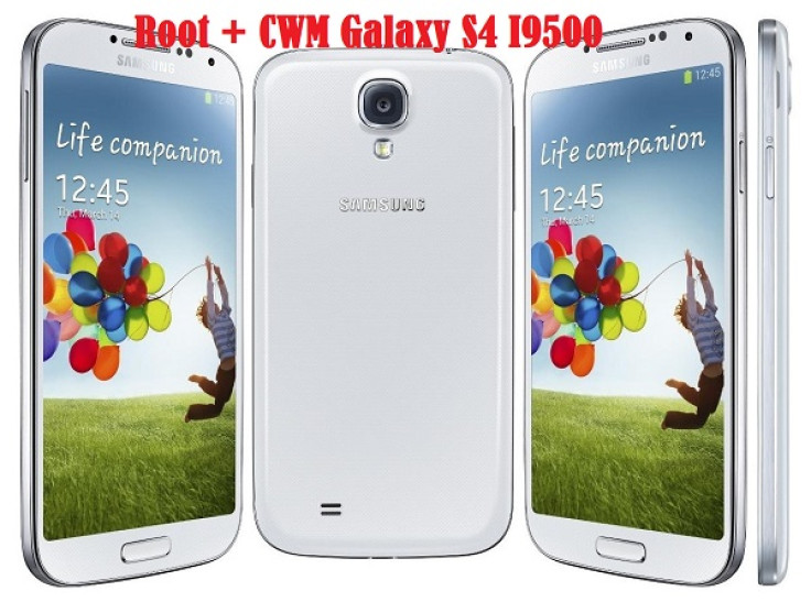 Root Galaxy S4 I9500 on Android 4.4.2 KitKat and Install CWM Recovery [GUIDE]