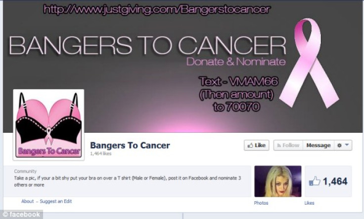 Bangers to Cancer Facebook Page