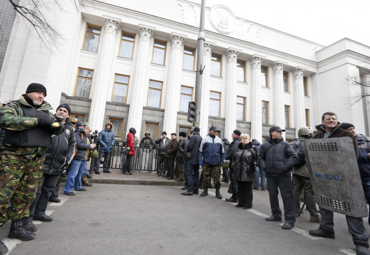 President Viktor Yanukovich flees Ukraine